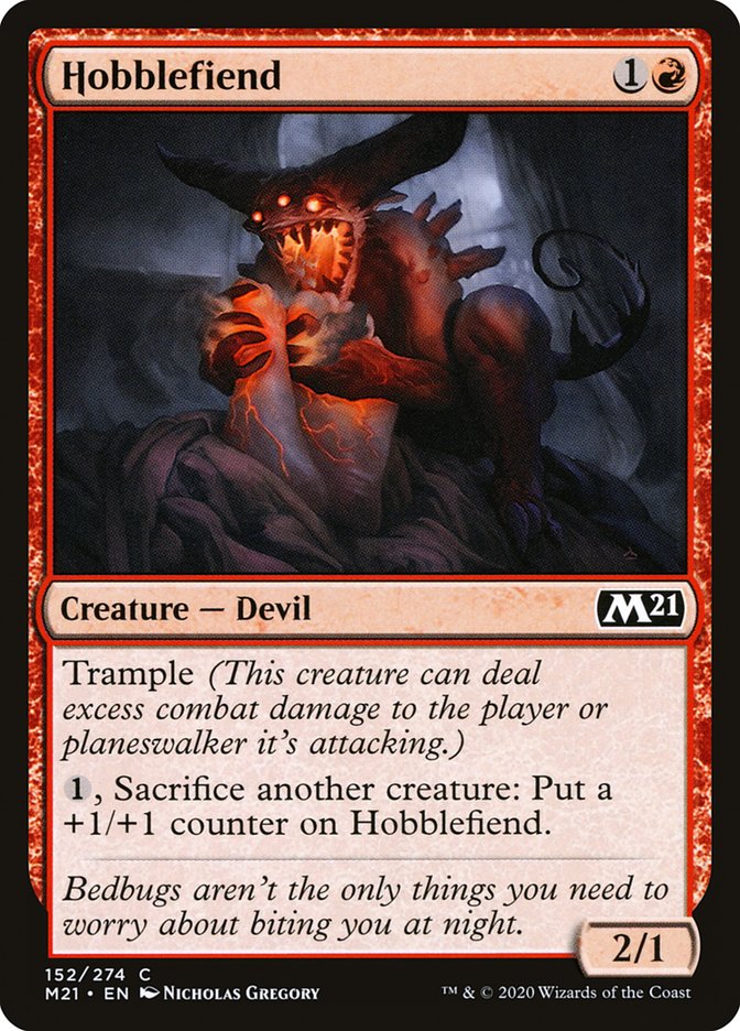 Hobblefiend [Core Set 2021] | Card Merchant Takapuna