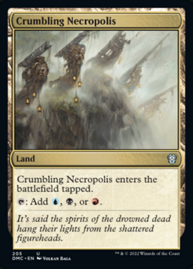 Crumbling Necropolis [Dominaria United Commander] | Card Merchant Takapuna