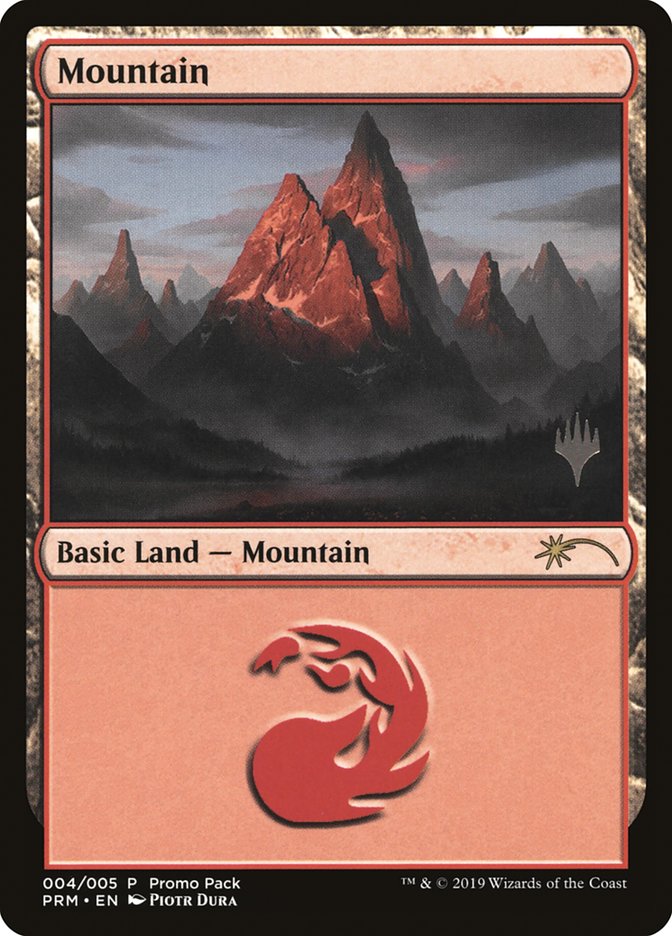 Mountain (4) [Core Set 2020 Promo Pack] | Card Merchant Takapuna