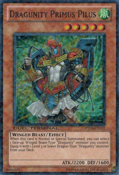 Dragunity Primus Pilus [DT04-EN022] Super Rare | Card Merchant Takapuna