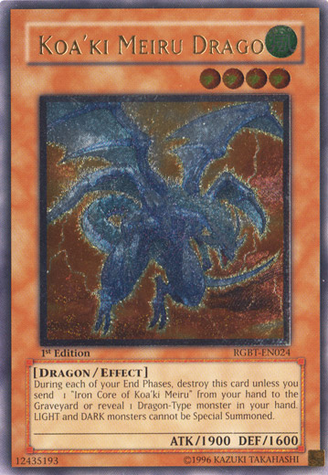 Koa'ki Meiru Drago [RGBT-EN024] Ultimate Rare | Card Merchant Takapuna