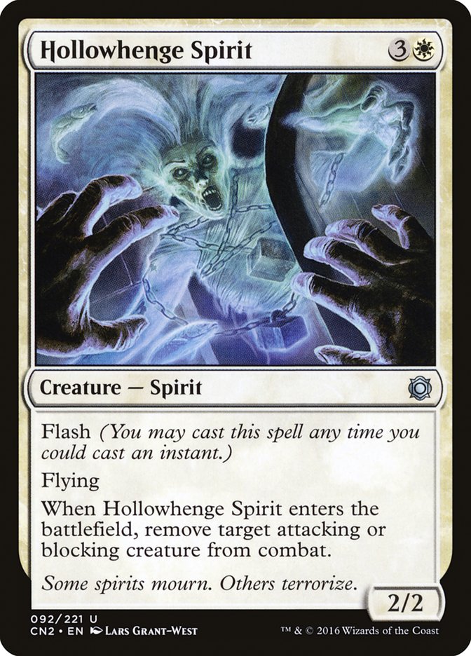 Hollowhenge Spirit [Conspiracy: Take the Crown] | Card Merchant Takapuna