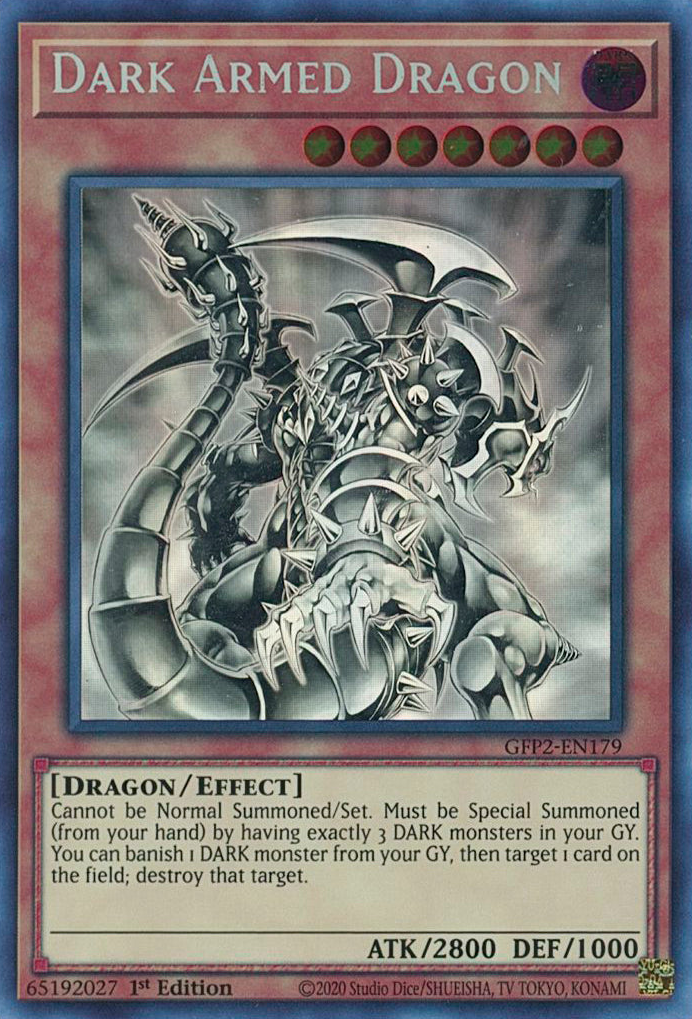 Dark Armed Dragon [GFP2-EN179] Ghost Rare | Card Merchant Takapuna