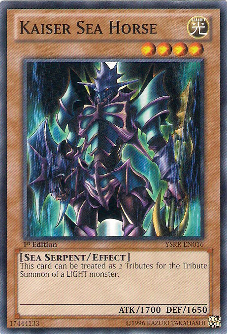 Kaiser Sea Horse [YSKR-EN016] Common | Card Merchant Takapuna