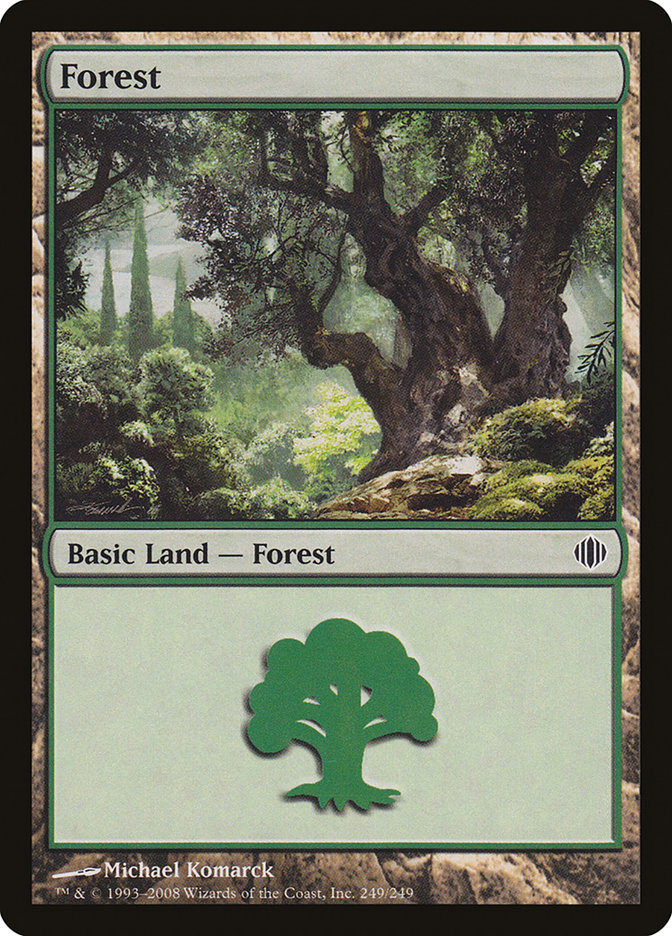 Forest (249) [Shards of Alara] | Card Merchant Takapuna