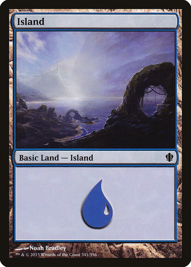 Island (341) [Commander 2013] | Card Merchant Takapuna