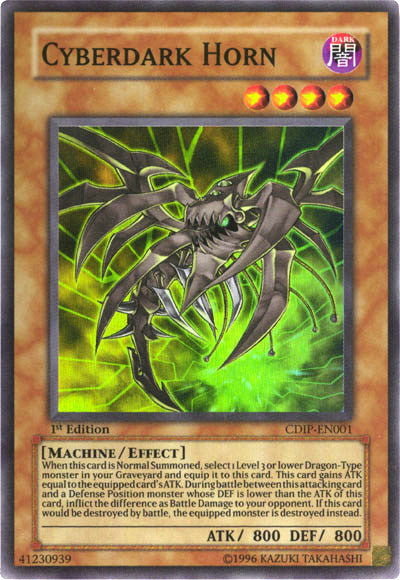 Cyberdark Horn [CDIP-EN001] Super Rare | Card Merchant Takapuna