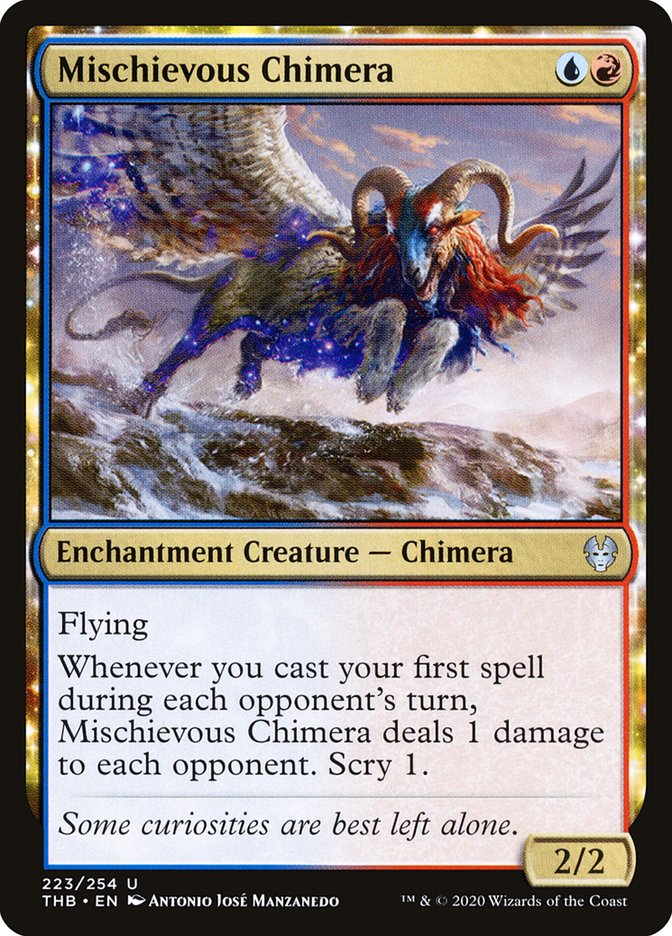 Mischievous Chimera [Theros Beyond Death] | Card Merchant Takapuna