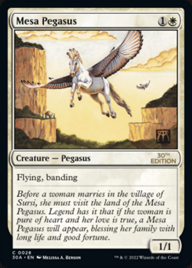 Mesa Pegasus [30th Anniversary Edition] | Card Merchant Takapuna