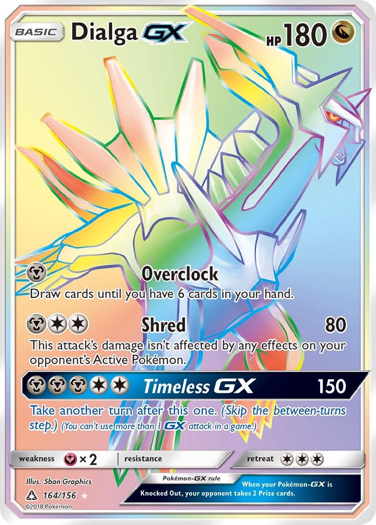 Dialga GX (164/156) [Sun & Moon: Ultra Prism] | Card Merchant Takapuna