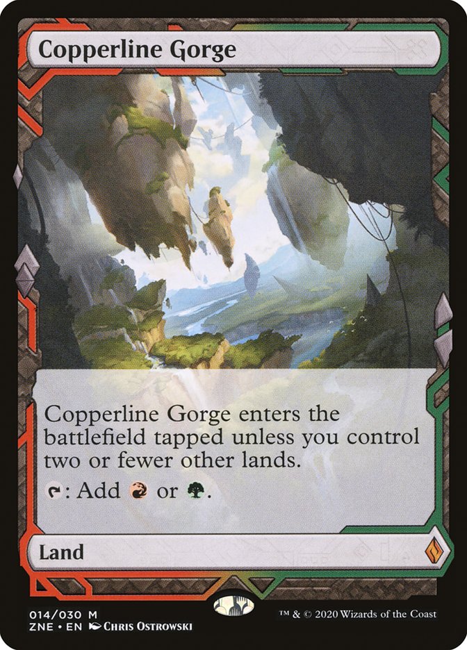 Copperline Gorge (Expeditions) [Zendikar Rising Expeditions] | Card Merchant Takapuna