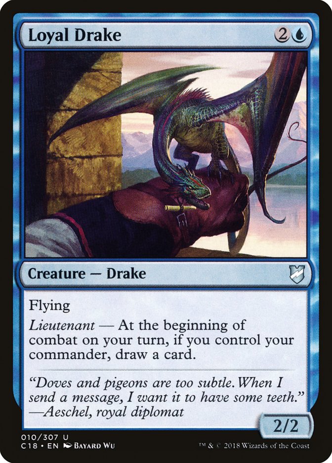 Loyal Drake [Commander 2018] | Card Merchant Takapuna