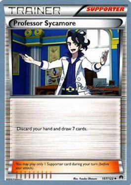 Professor Sycamore (107/122) (Dragones y Sombras - Pedro Eugenio Torres) [World Championships 2018] | Card Merchant Takapuna