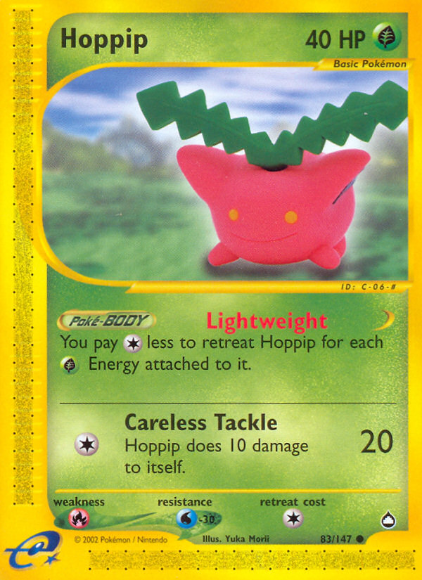 Hoppip (83/147) [Aquapolis] | Card Merchant Takapuna