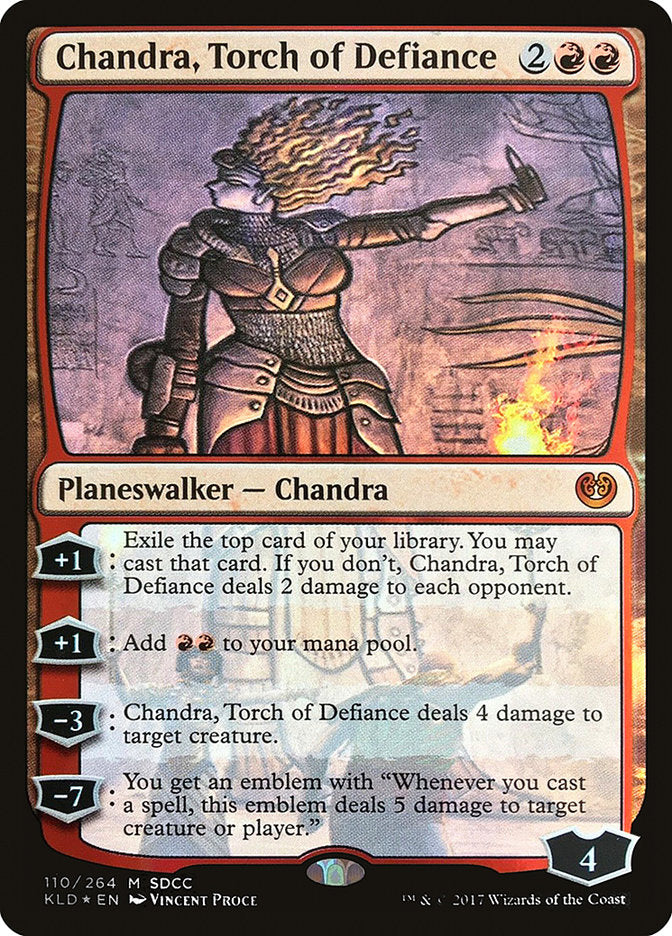 Chandra, Torch of Defiance [San Diego Comic-Con 2017] | Card Merchant Takapuna