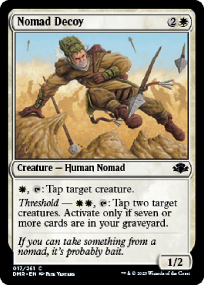 Nomad Decoy [Dominaria Remastered] | Card Merchant Takapuna