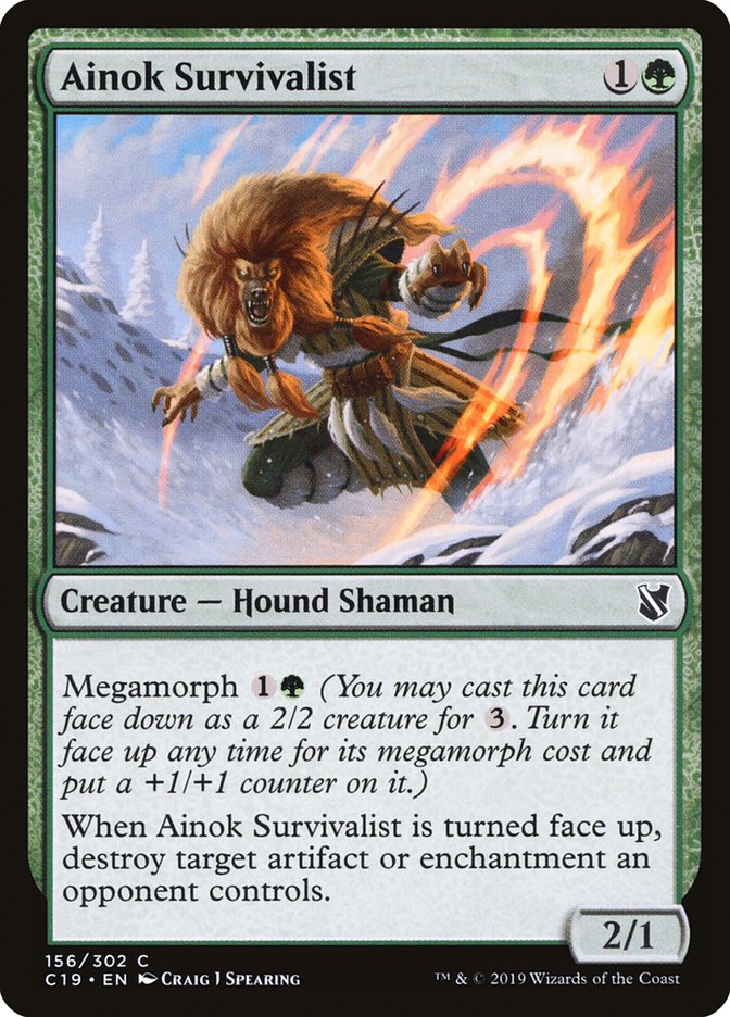 Ainok Survivalist [Commander 2019] | Card Merchant Takapuna