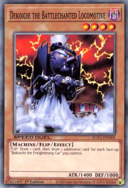 Dekoichi the Battlechanted Locomotive [SGX1-END05] Common | Card Merchant Takapuna