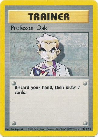 Professor Oak (88/102) [Base Set Unlimited] | Card Merchant Takapuna