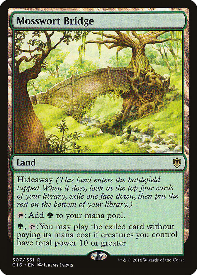 Mosswort Bridge [Commander 2016] | Card Merchant Takapuna