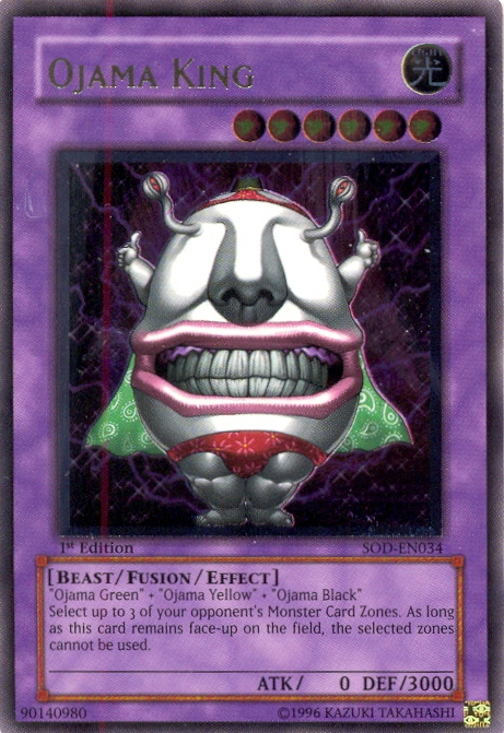 Ojama King [SOD-EN034] Ultimate Rare | Card Merchant Takapuna