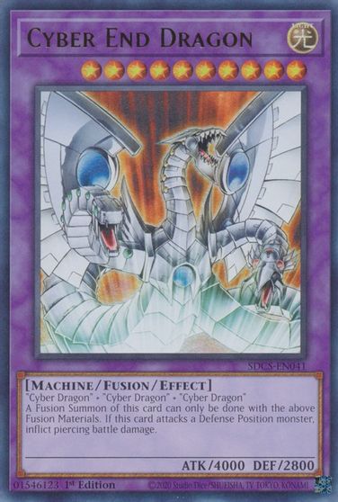 Cyber End Dragon [SDCS-EN041] Ultra Rare | Card Merchant Takapuna