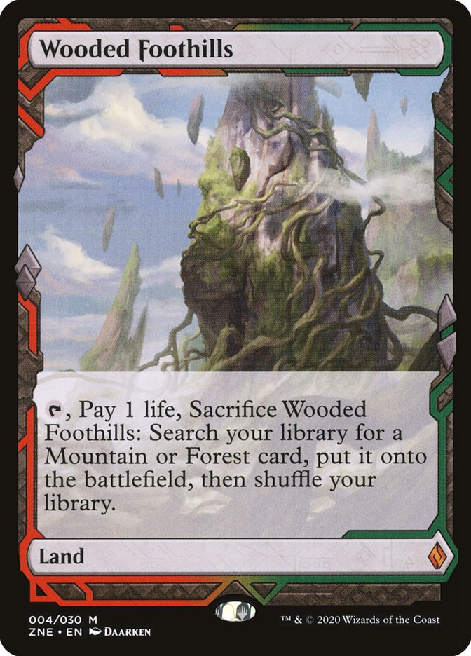 Wooded Foothills (Expeditions) [Zendikar Rising Expeditions] | Card Merchant Takapuna