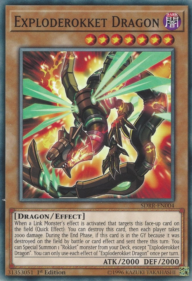 Exploderokket Dragon [SDRR-EN004] Common | Card Merchant Takapuna