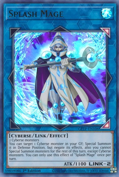 Splash Mage [GFTP-EN106] Ultra Rare | Card Merchant Takapuna