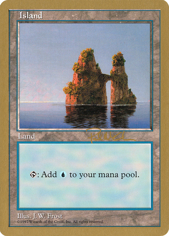 Island (pm436) (Paul McCabe) [World Championship Decks 1997] | Card Merchant Takapuna