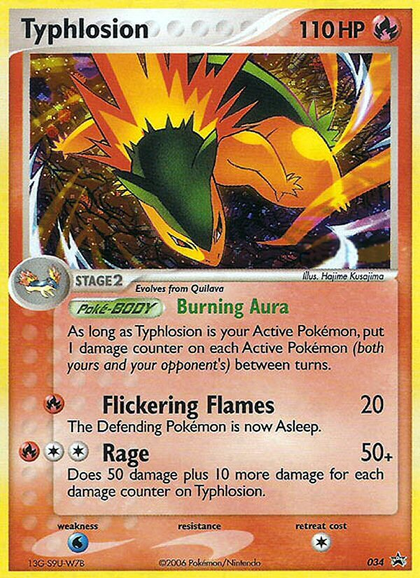 Typhlosion (034) [Nintendo: Black Star Promos] | Card Merchant Takapuna