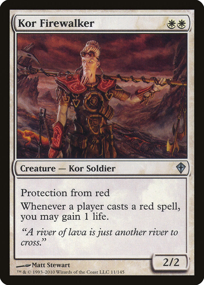 Kor Firewalker [Worldwake] | Card Merchant Takapuna