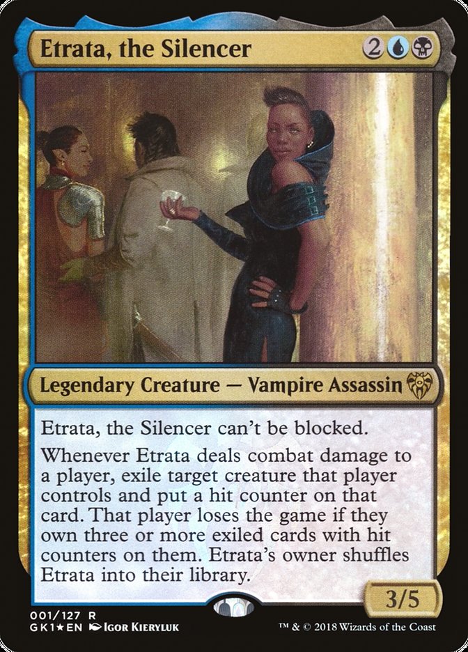 Etrata, the Silencer [Guilds of Ravnica Guild Kit] | Card Merchant Takapuna