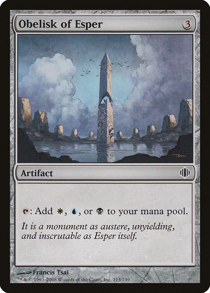 Obelisk of Esper [Shards of Alara] | Card Merchant Takapuna