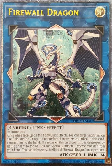 Firewall Dragon [OP16-EN002] Ultimate Rare | Card Merchant Takapuna