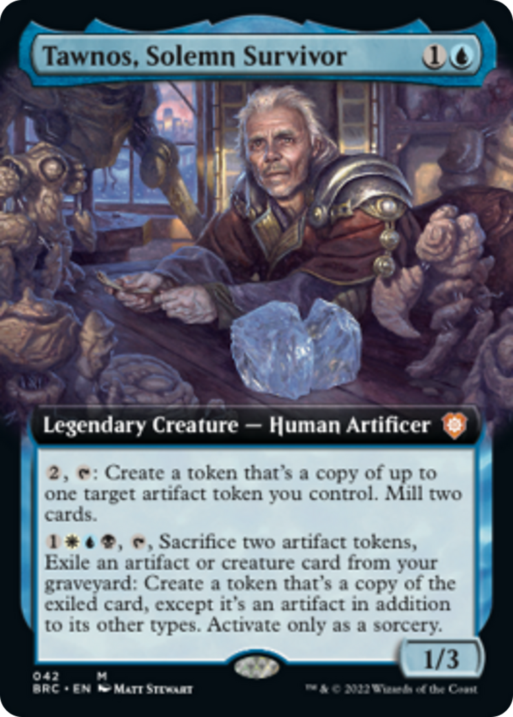 Tawnos, Solemn Survivor (Extended Art) [The Brothers' War Commander] | Card Merchant Takapuna