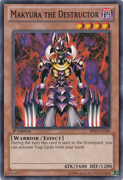 Makyura the Destructor [BP01-EN180] Common | Card Merchant Takapuna