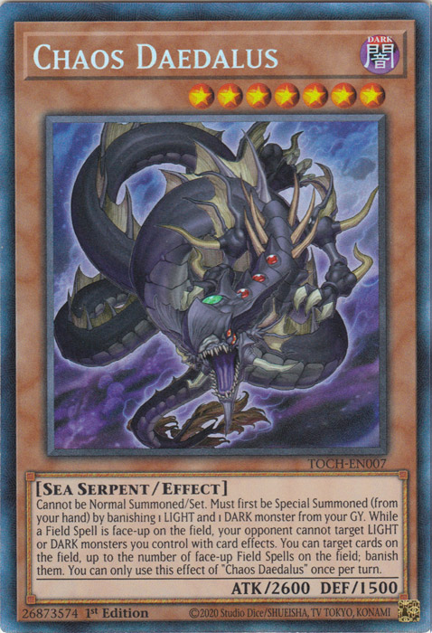 Chaos Daedalus [TOCH-EN007] Collector's Rare | Card Merchant Takapuna