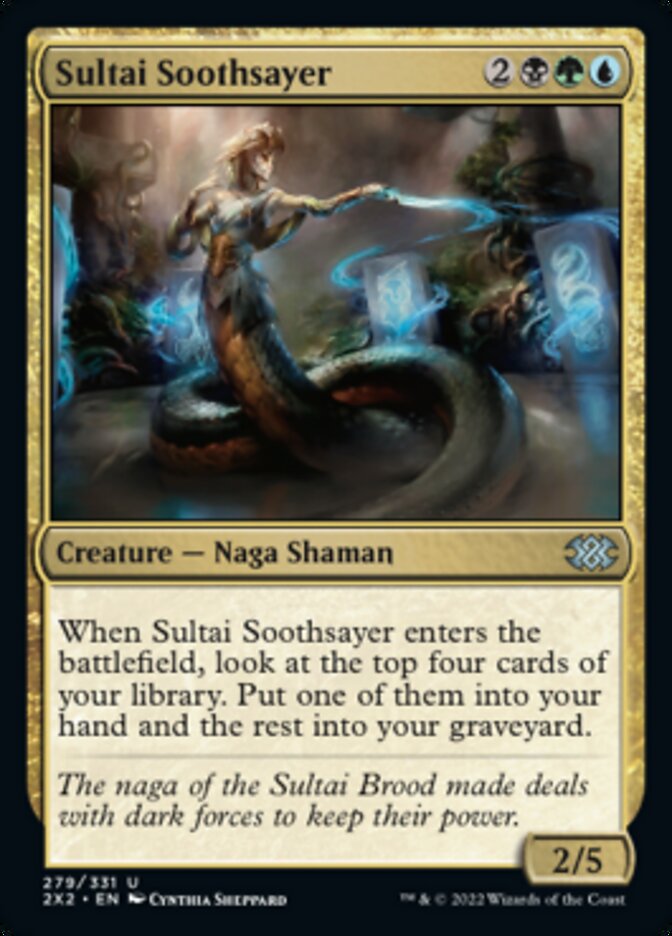 Sultai Soothsayer [Double Masters 2022] | Card Merchant Takapuna