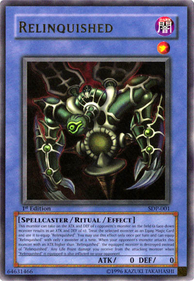 Relinquished [SDP-001] Ultra Rare | Card Merchant Takapuna