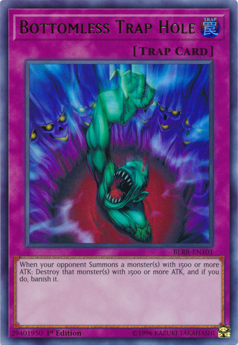 Bottomless Trap Hole [BLRR-EN101] Ultra Rare | Card Merchant Takapuna