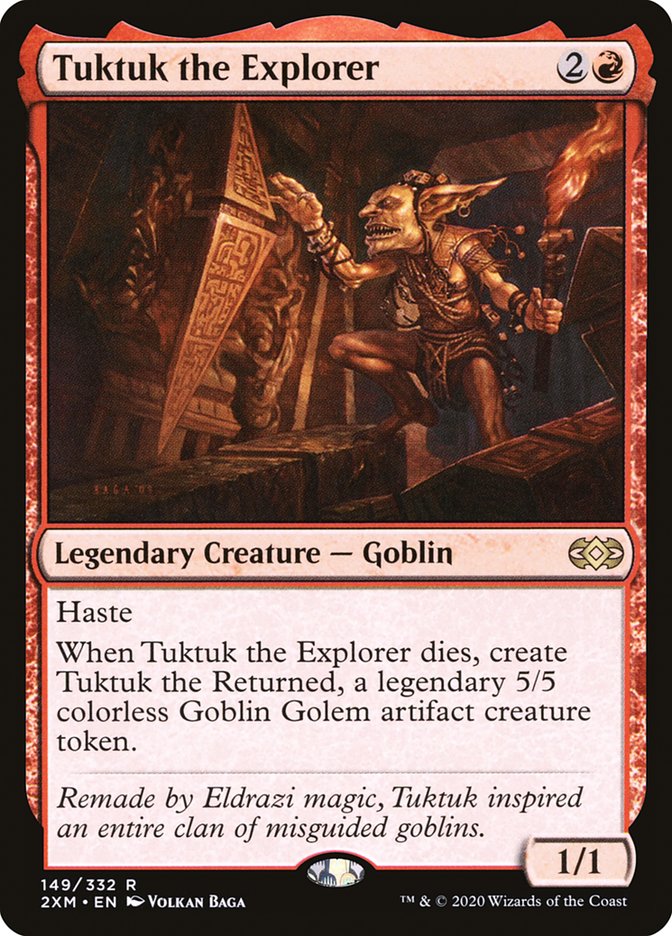 Tuktuk the Explorer [Double Masters] | Card Merchant Takapuna