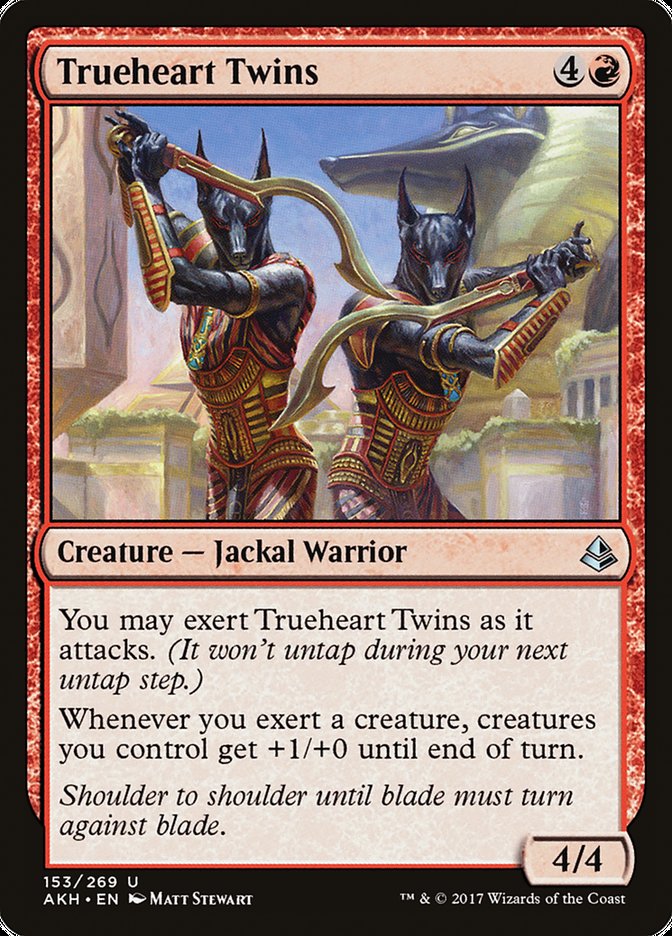 Trueheart Twins [Amonkhet] | Card Merchant Takapuna