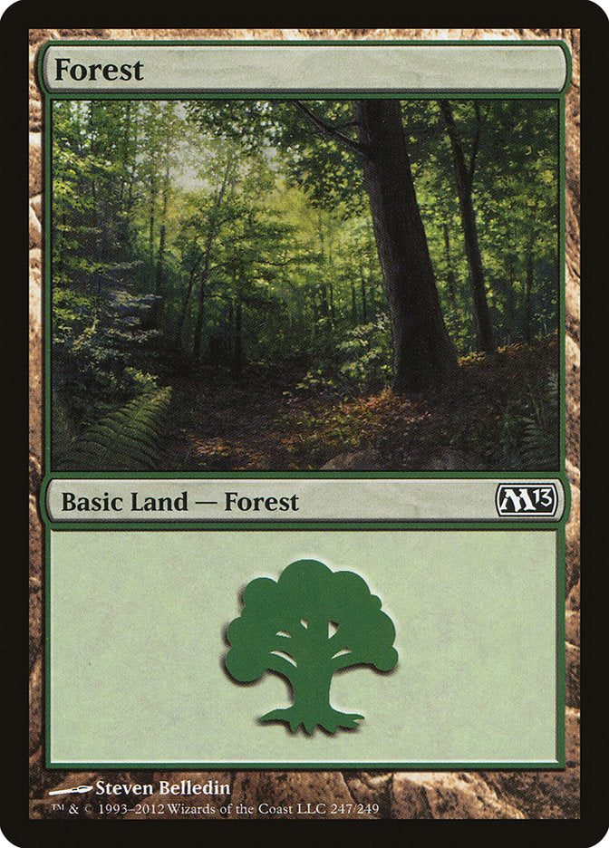 Forest (247) [Magic 2013] | Card Merchant Takapuna