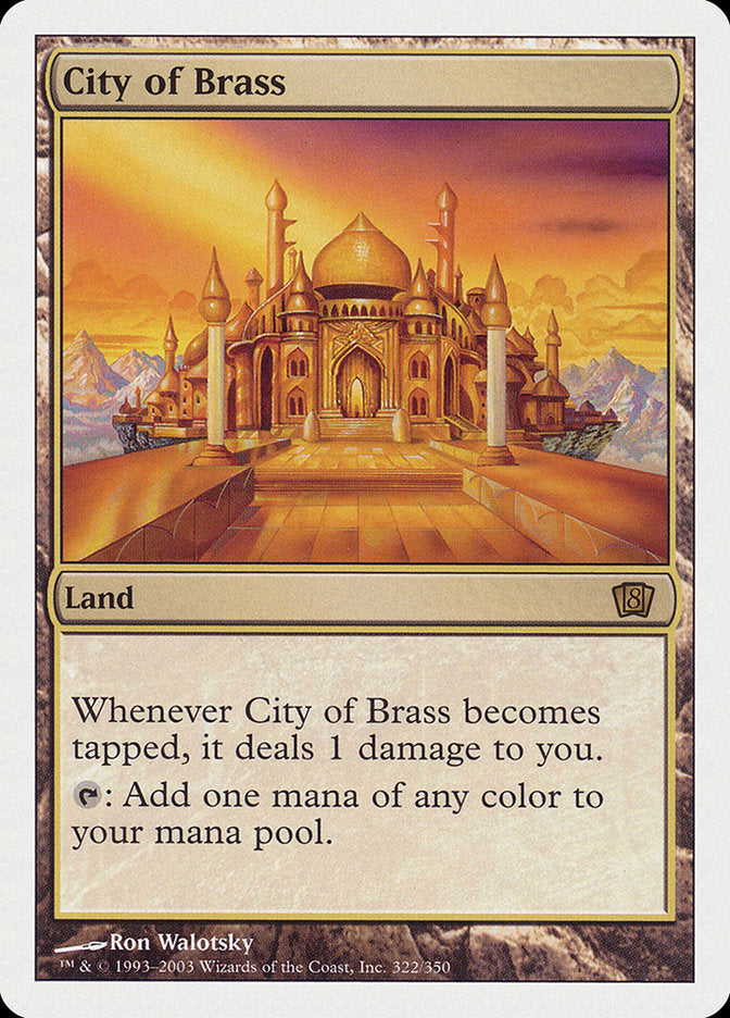 City of Brass [Eighth Edition] | Card Merchant Takapuna