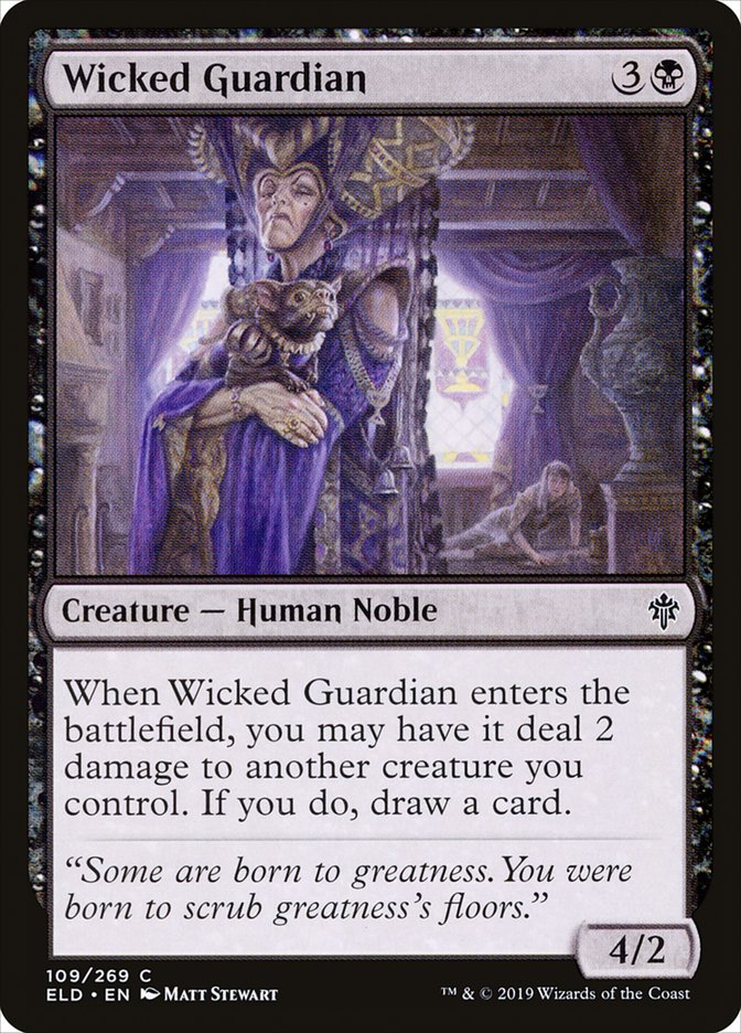 Wicked Guardian [Throne of Eldraine] | Card Merchant Takapuna