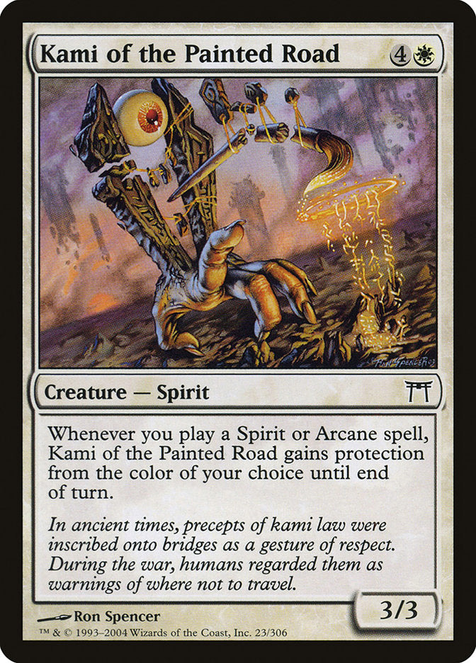 Kami of the Painted Road [Champions of Kamigawa] | Card Merchant Takapuna