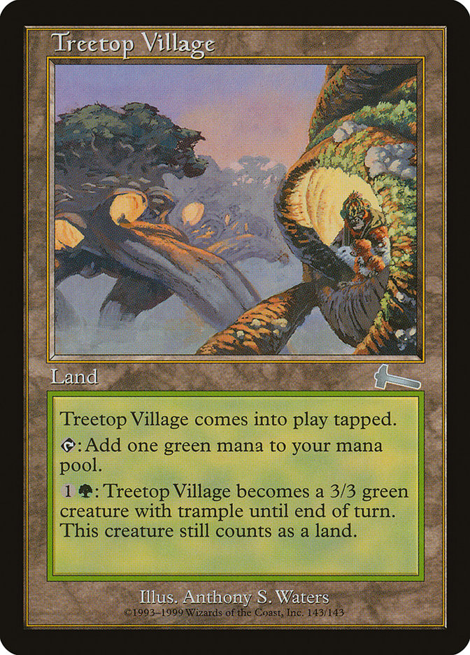 Treetop Village [Urza's Legacy] | Card Merchant Takapuna