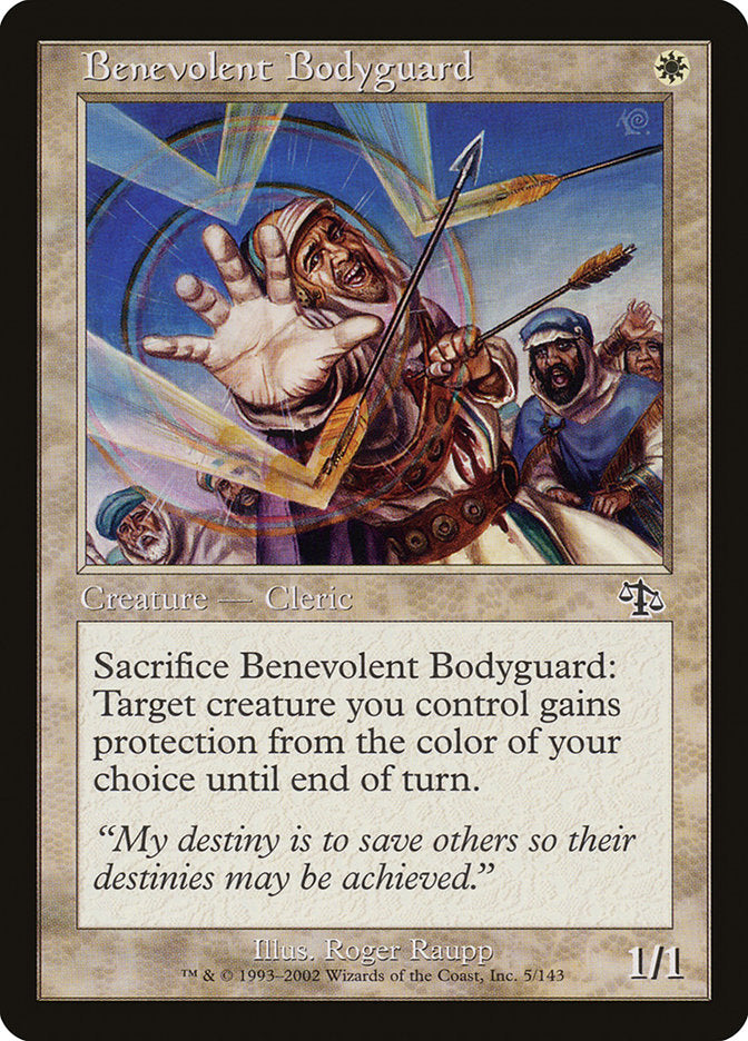 Benevolent Bodyguard [Judgment] | Card Merchant Takapuna