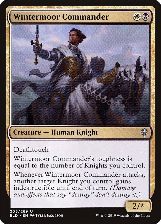Wintermoor Commander [Throne of Eldraine] | Card Merchant Takapuna